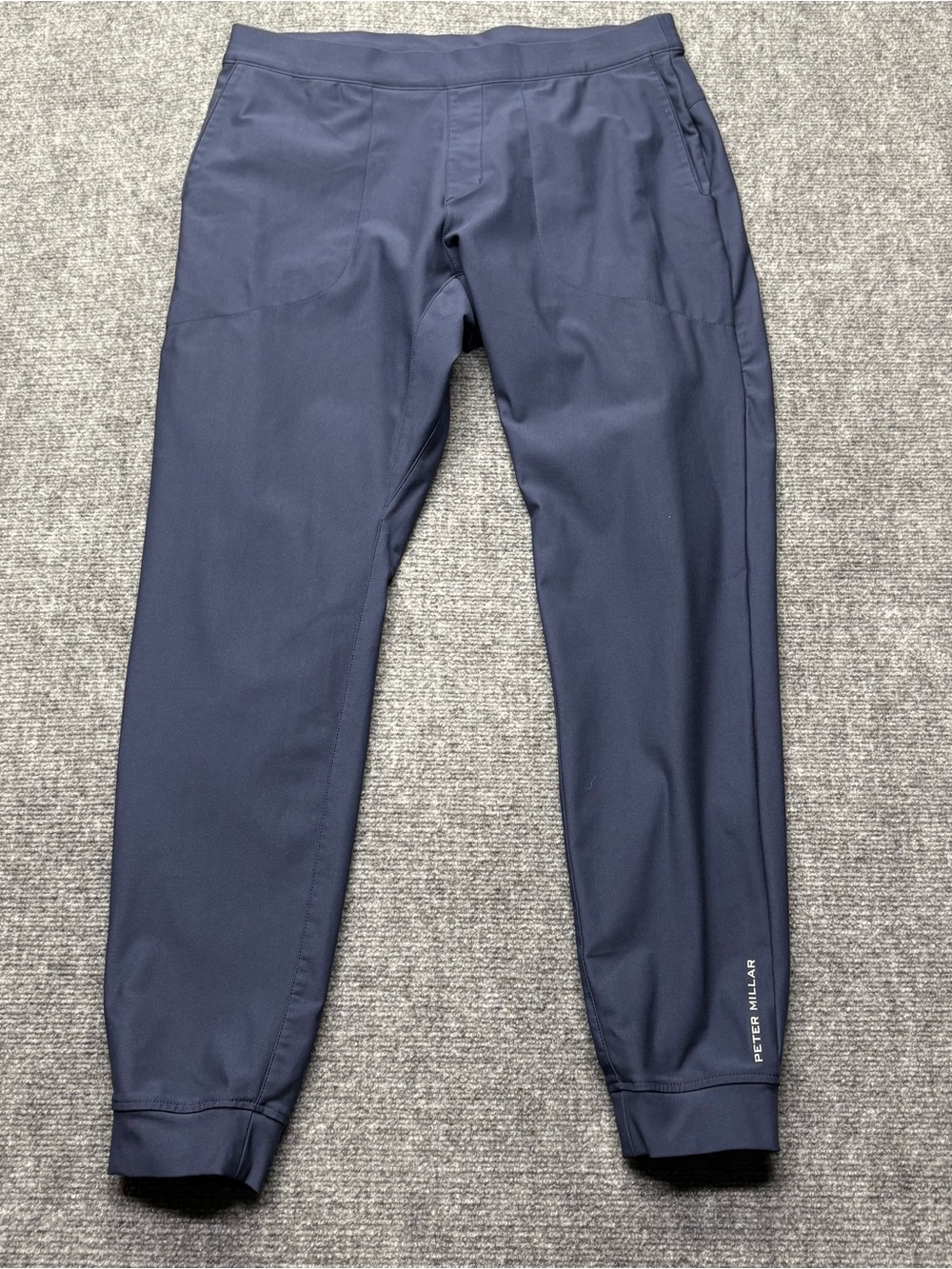 Peter Millar Jogger Pants Mens Medium Blue Apollo Performance Golf Stretch